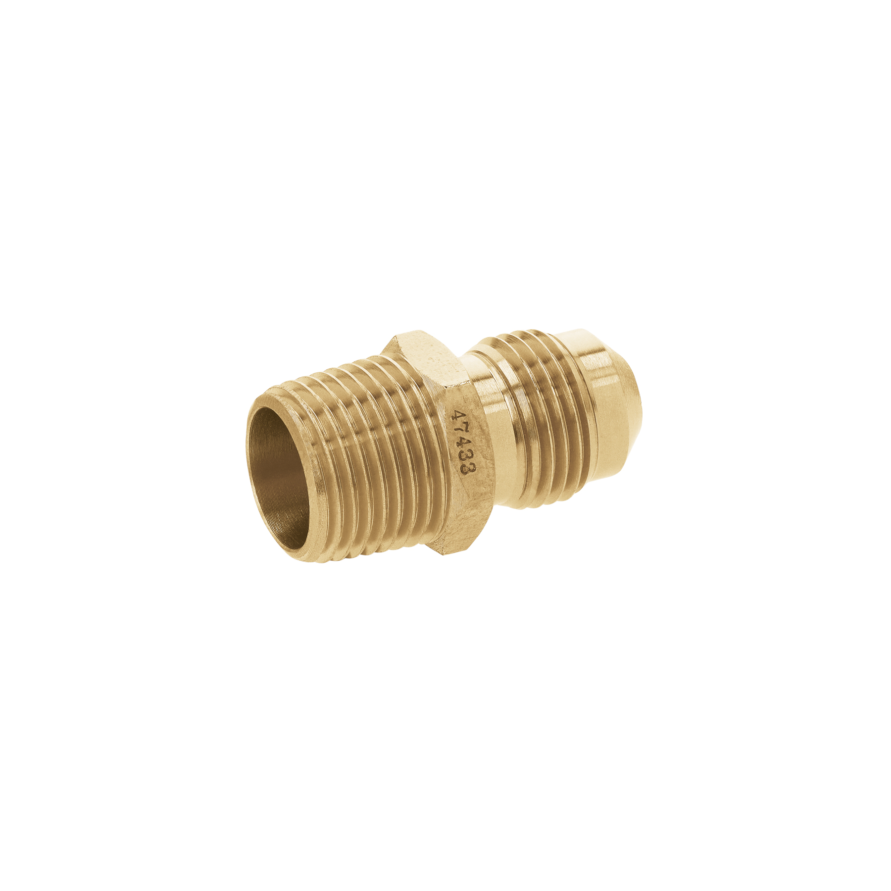 Niple Terminal de Latón de 3/8 X 3/8", Foset -