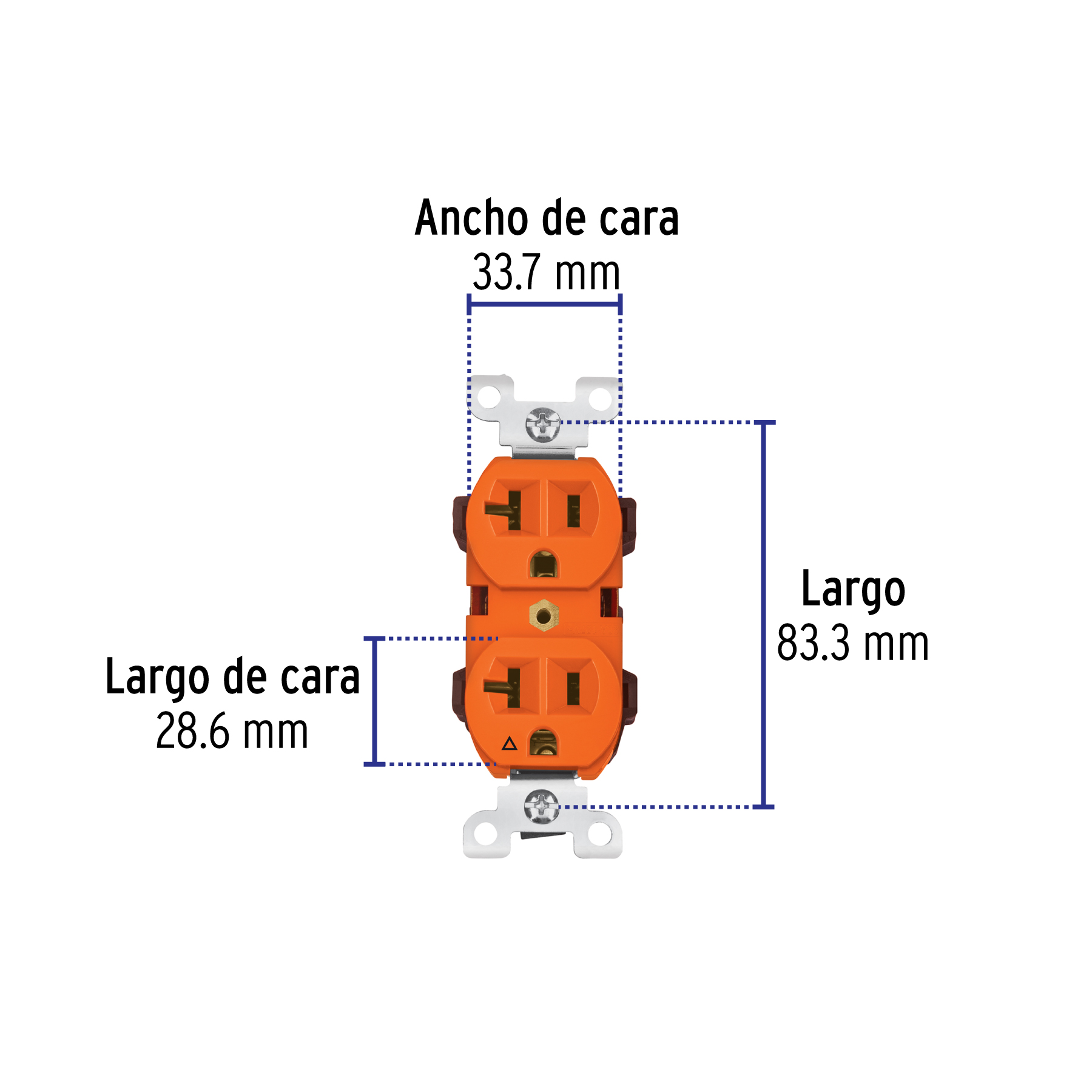 Contacto Duplex, Tierra Aislada, Lnea Standard - 20 A - Image 7