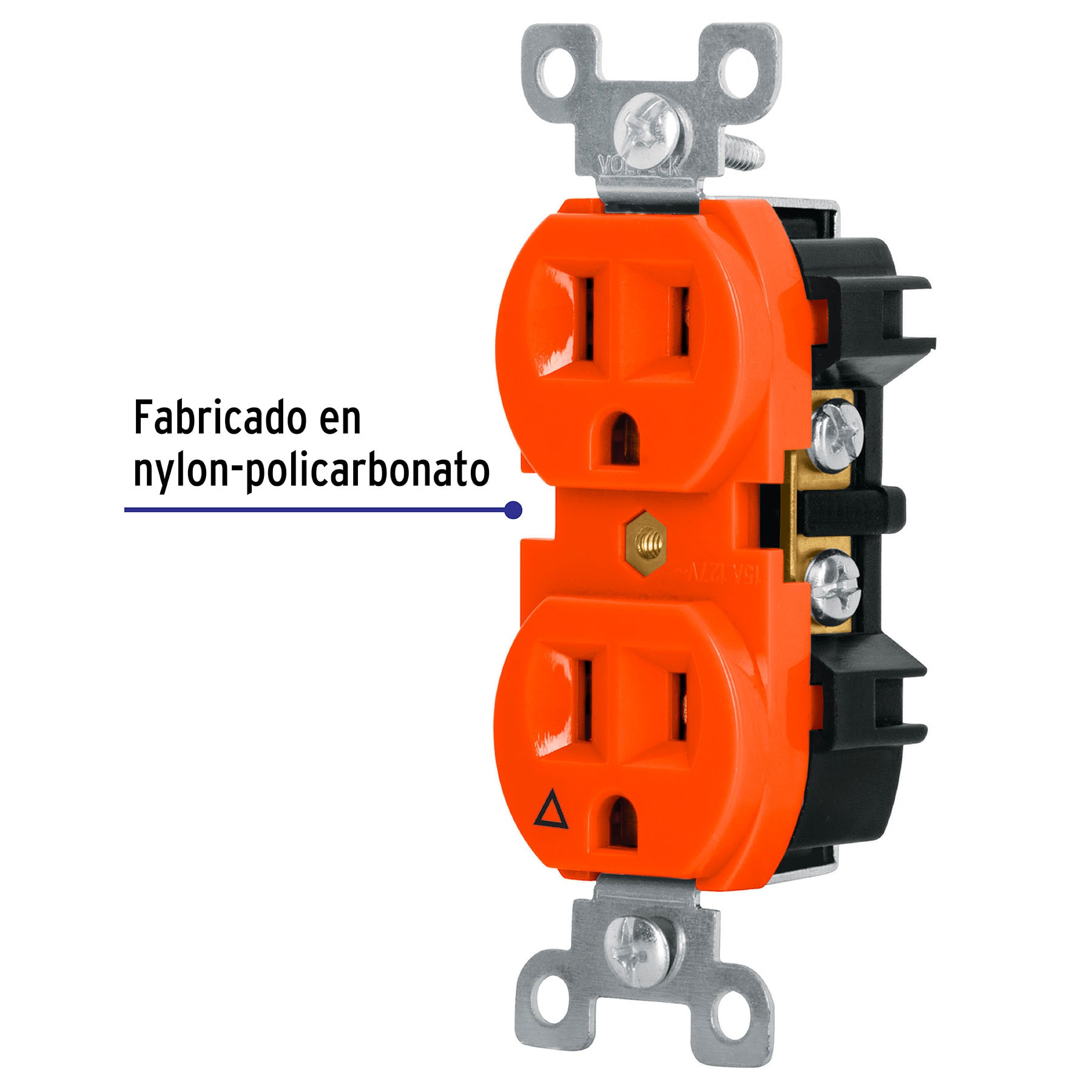 Contacto Duplex, Tierra Aislada, Lnea Standard - 15 A - Image 6