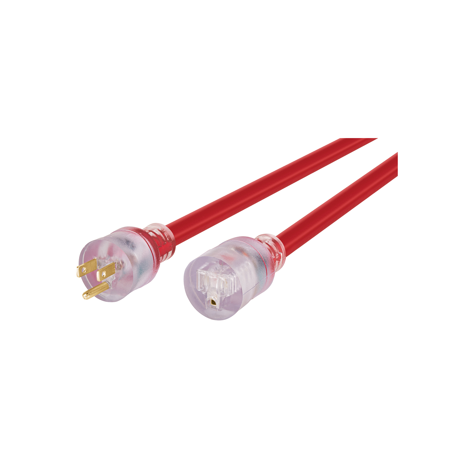 Extensión Reforzada Aterrizada 3x12 Awg, Volteck - 10 M