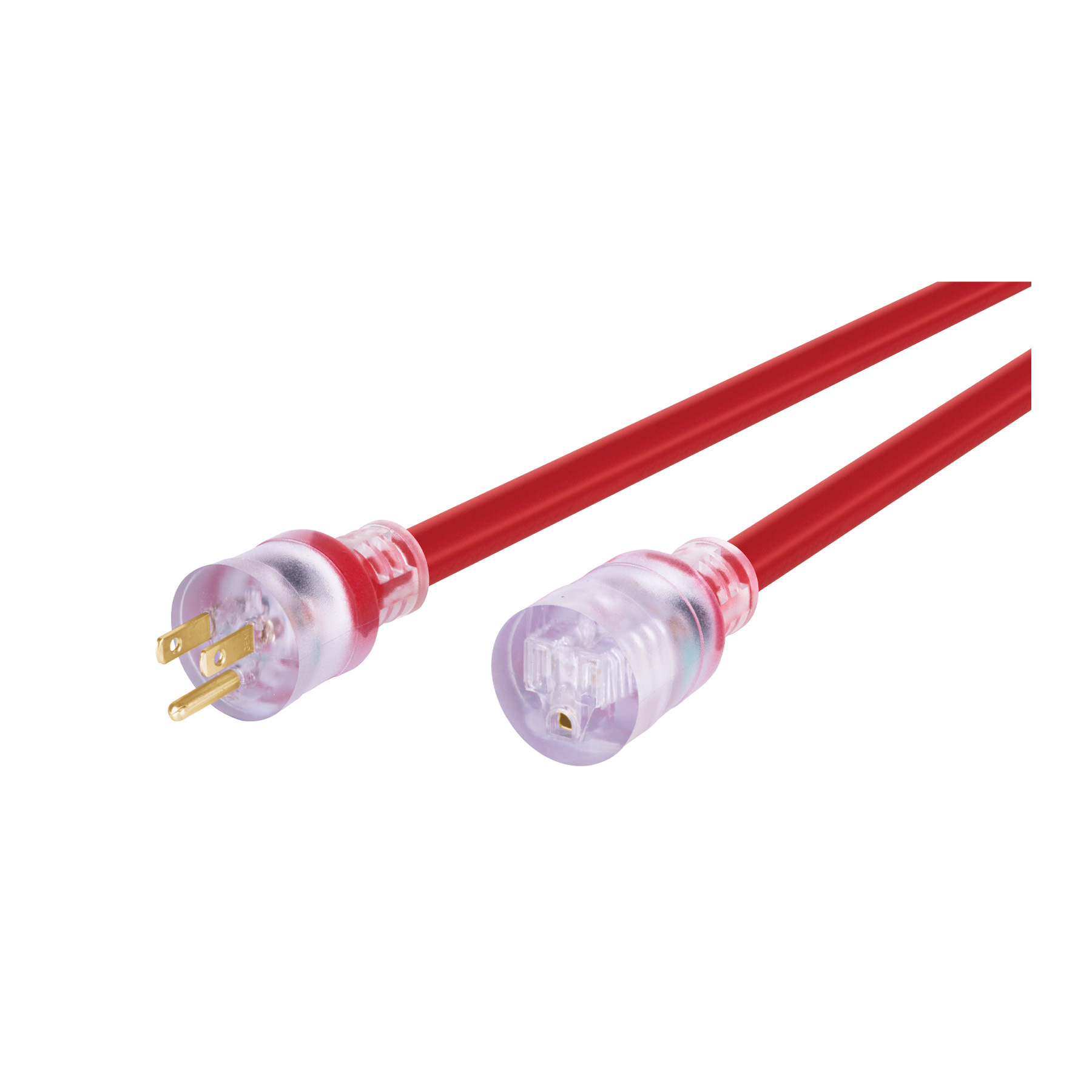 Extensión Reforzada Aterrizada 3x12 Awg, Volteck - 6 M