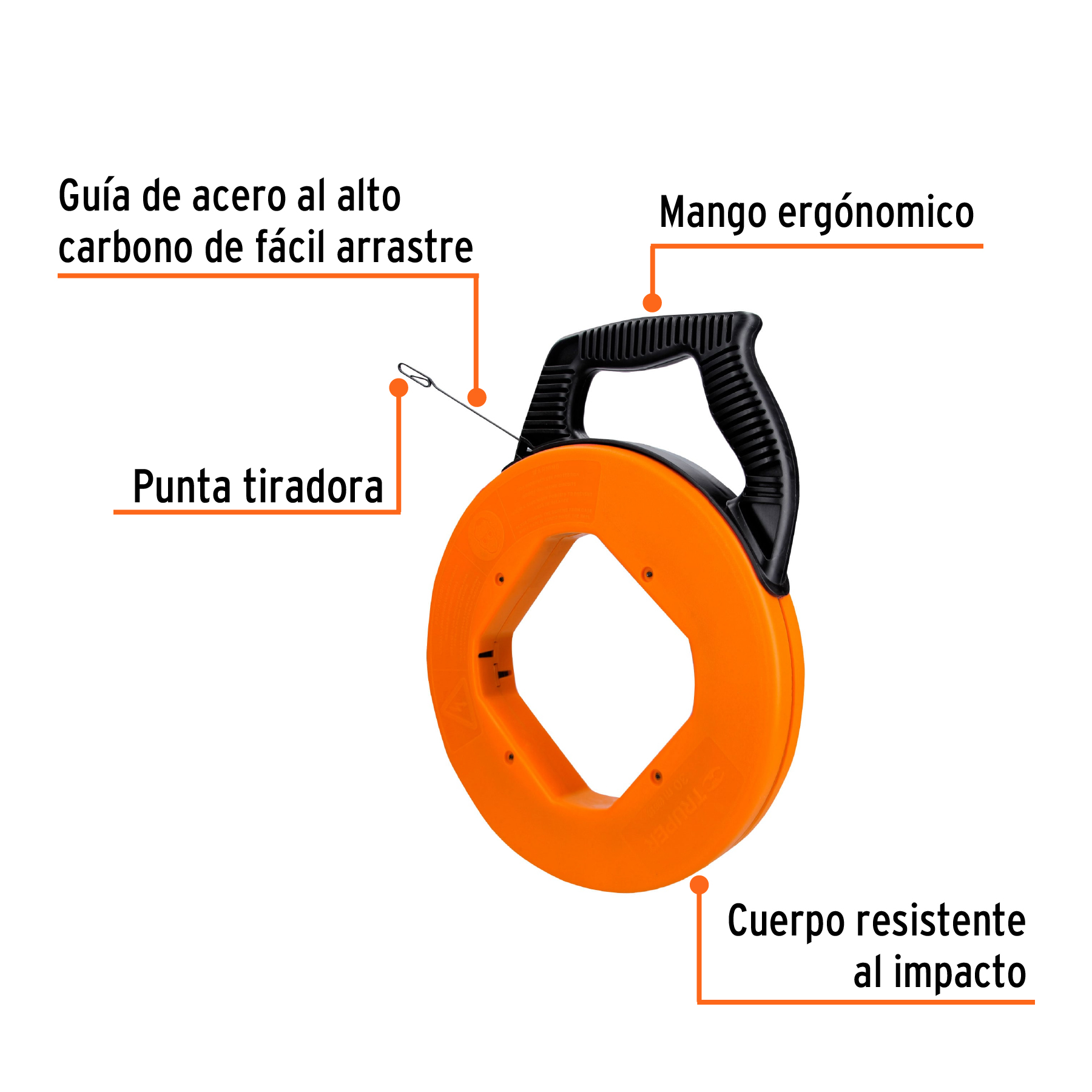 Guía de Acero de para Cable, Truper - 30 M - Image 3