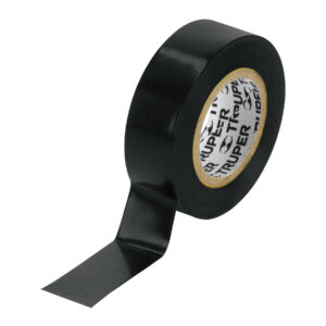 Cinta de Aislar de  9 M X 19 Mm, Negra, Truper