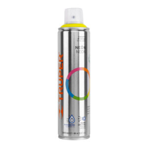 Pintura en Aerosol, Neón, Bote Esbelto - 400 Ml - Amarillo