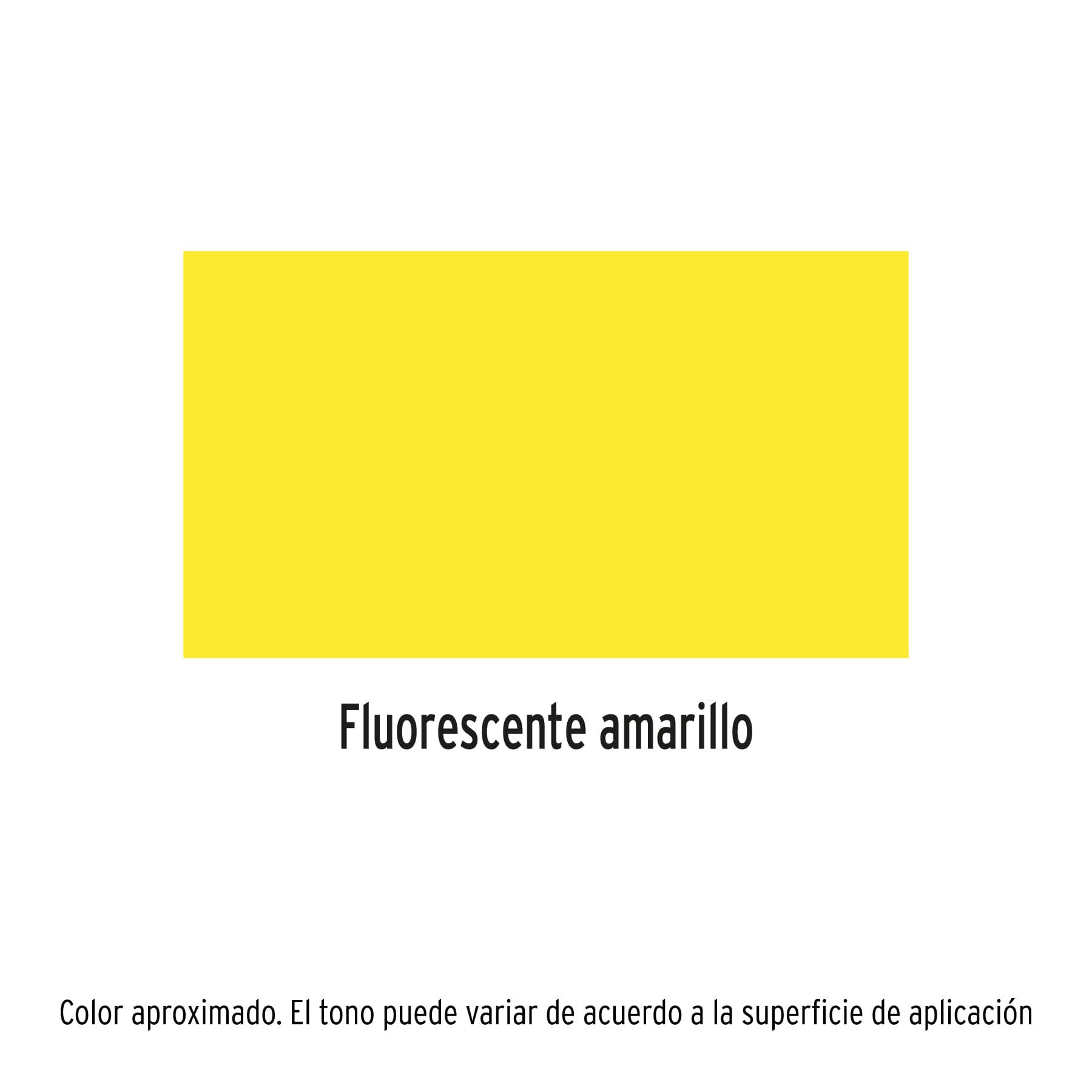 Pintura en Aerosol, Neón, Bote Esbelto - 400 Ml - Amarillo - Image 2