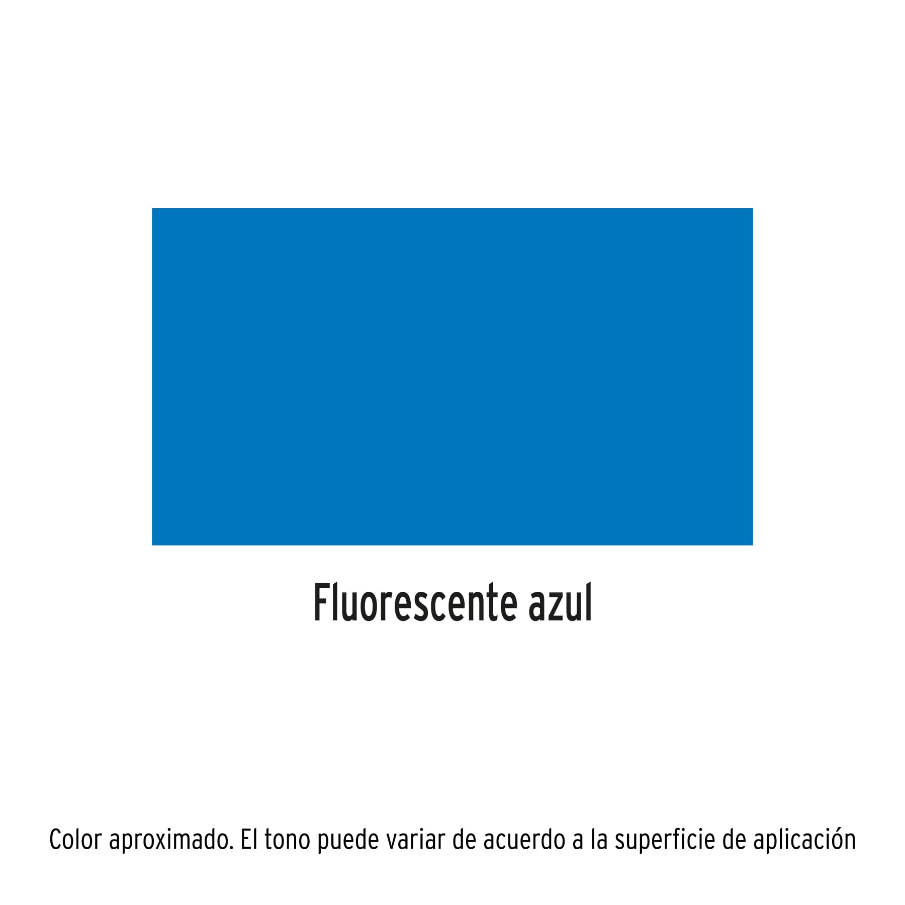 Pintura en Aerosol, Neón, Bote Esbelto - 400 Ml - Azul - Image 2