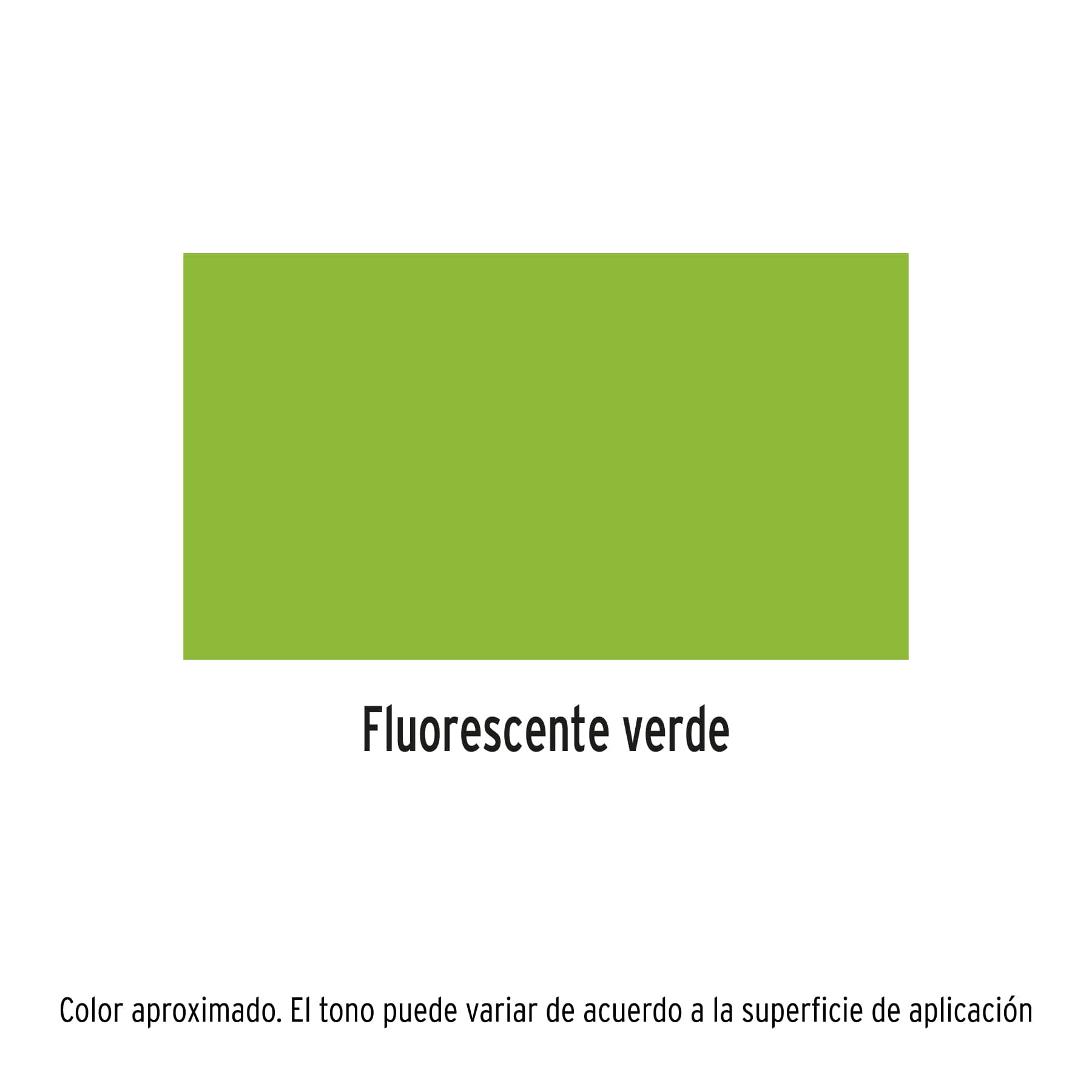 Pintura en Aerosol, Neón, Bote Esbelto - 400 Ml - Verde - Image 2