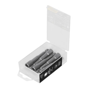 Estuche con 5 Dados Magnéticos de Largo 2-1/2", Expert - 1/4 Pulgadas