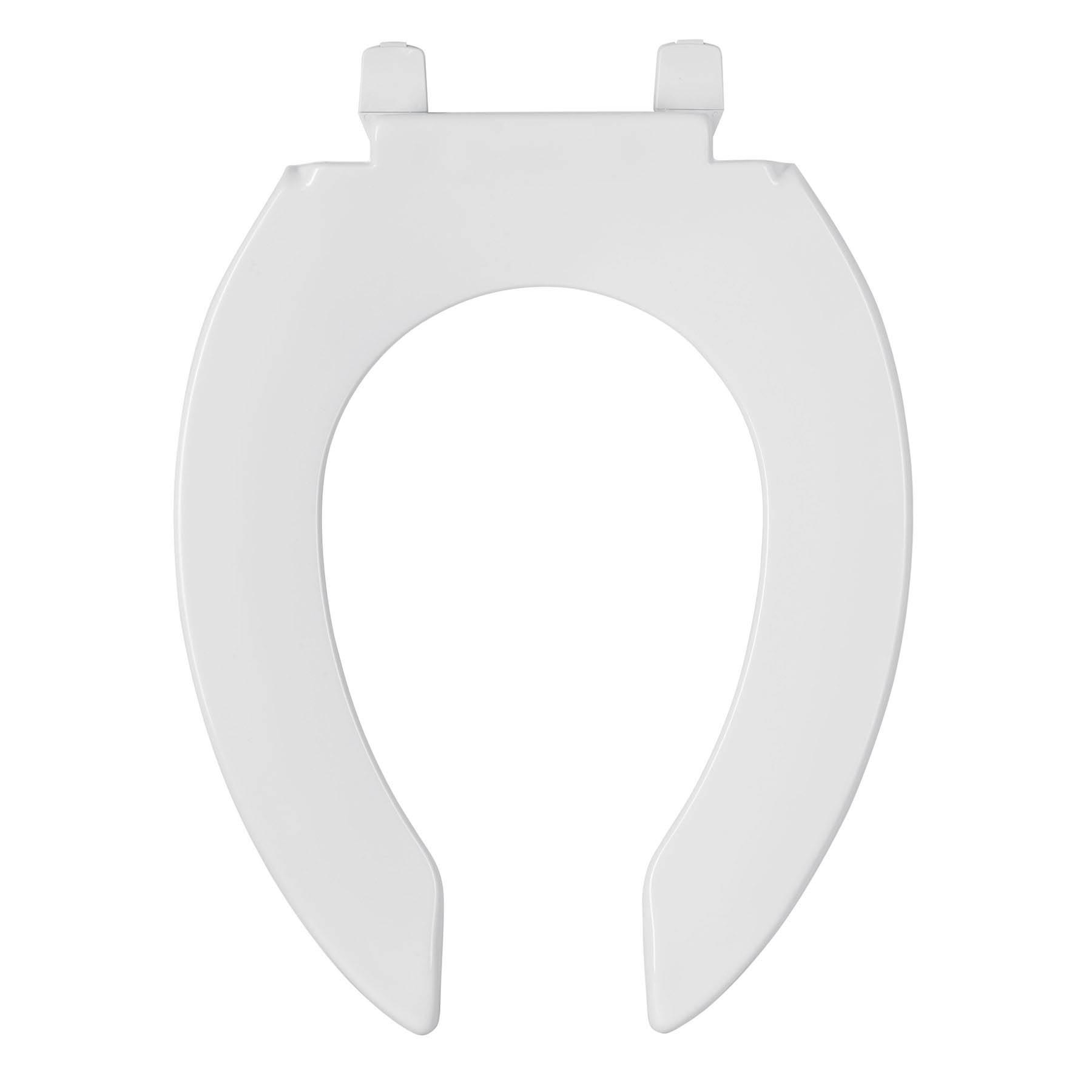 Asiento Alargado Sin Tapa para Taza Fluxmetro, Blanco,foset