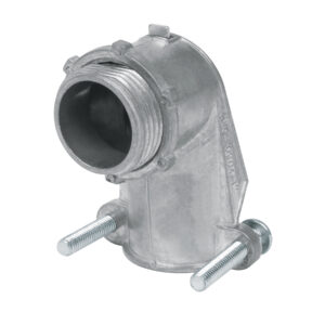 CONECTOR CURVO 1' PARA TUBO FLEXIBLE METÁLICO, VOLTECK