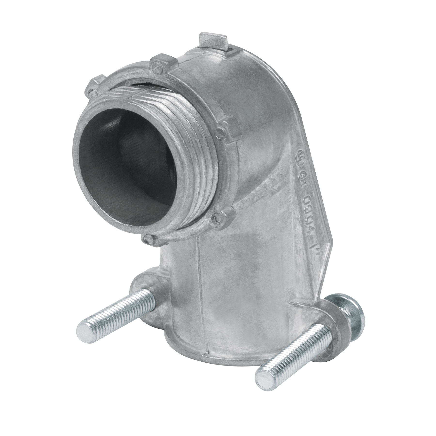 CONECTOR CURVO 1' PARA TUBO FLEXIBLE METÁLICO, VOLTECK
