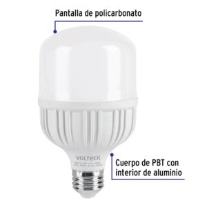FOCO LED 20W ALTA POTENCIA E26 100-240V 57633 BRILLA MAX