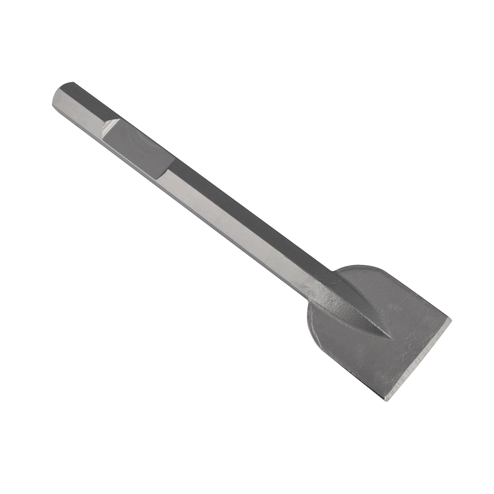 CINCEL CORTA FRÍO PARA MARTILLOS DEMOLEDORES PLANO HEX 28 MM