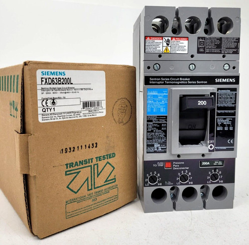 INTERRUPTOR 3P 200A FXD63B200L