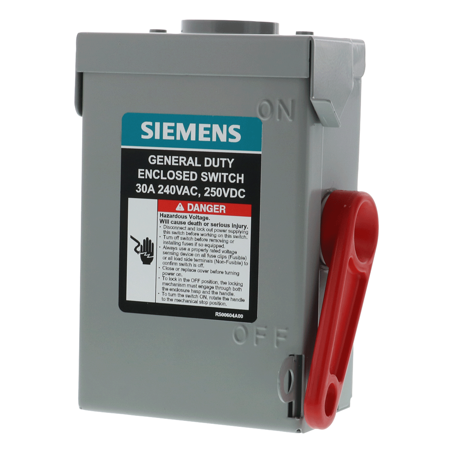 INTERRUPTOR DE SEGURIDAD SIMENS