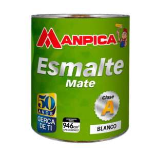 PINTURA ESMALTE MATE BLANCO 8021L