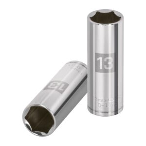 Dado Largo de  13 Mm , 6 Puntas, Cuadro 1/4', Truper