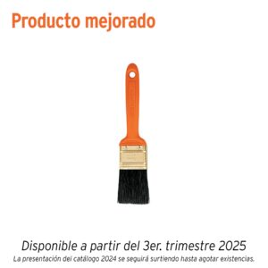 Brocha Profesional de 1-1/2" con Mango de Plastico, Truper