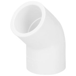 CODO 45° DE PVC DE 1/2"