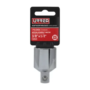 Adaptador para Matraca de Cuadro 3/8"HEMBRA A Cuadro 1/2 MACHO", Truper