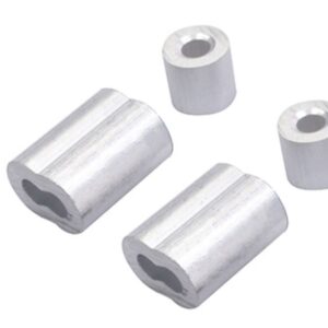 Casquillo Aluminio Doble 1/8