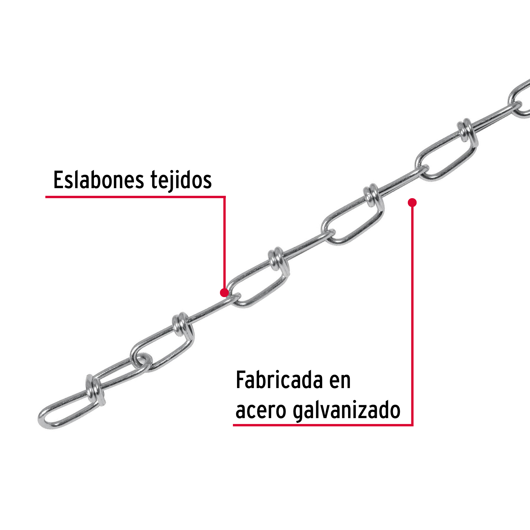 Metro de Cadena Tipo Vctor de 2.0 Mm en Carrete de 30 M - Image 2