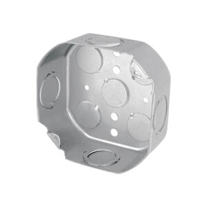 Caja Octagonal 4" X 4" Reforzada, Volteck