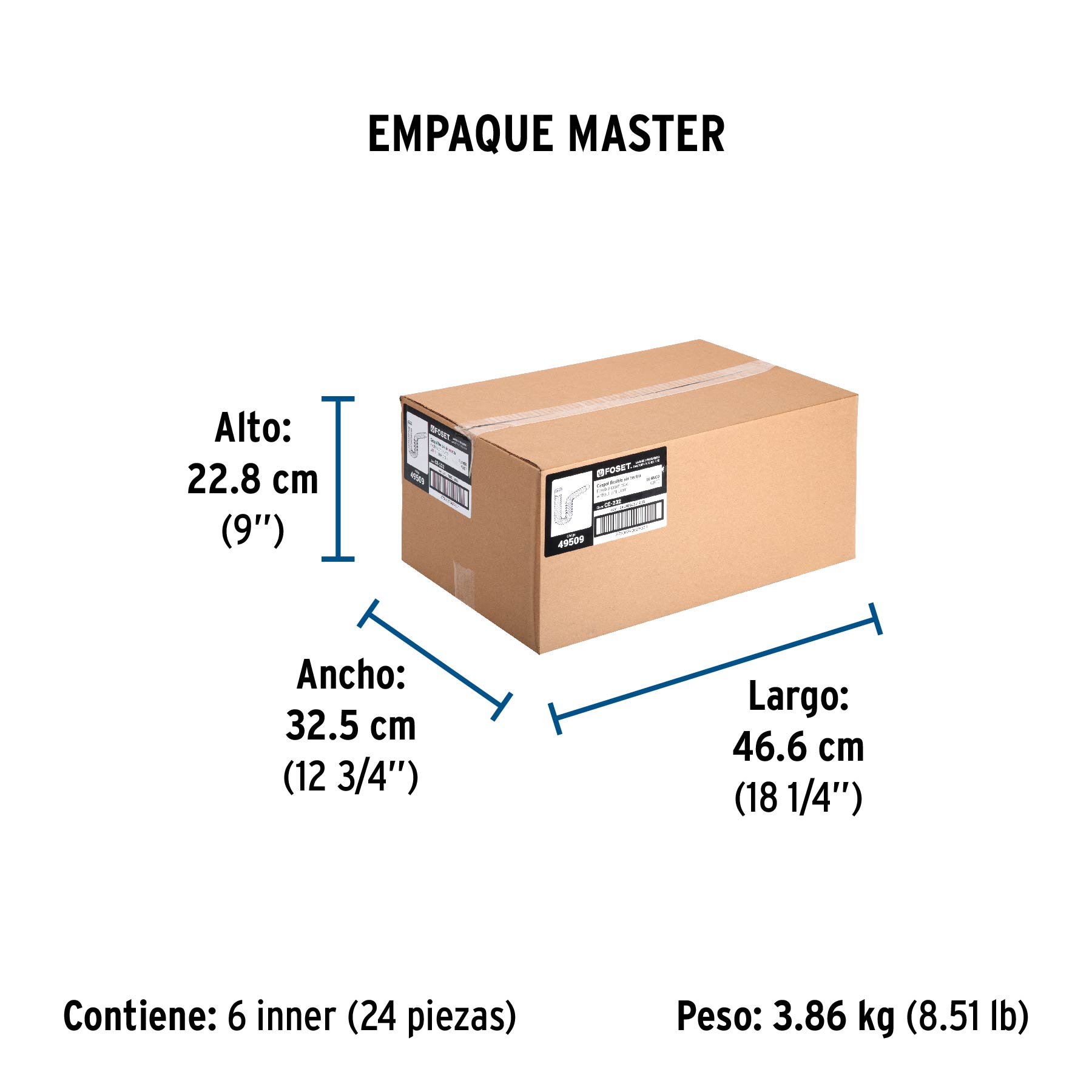 Cespol Flexible de Polietileno, para Lavabo O Fregadero - Image 4