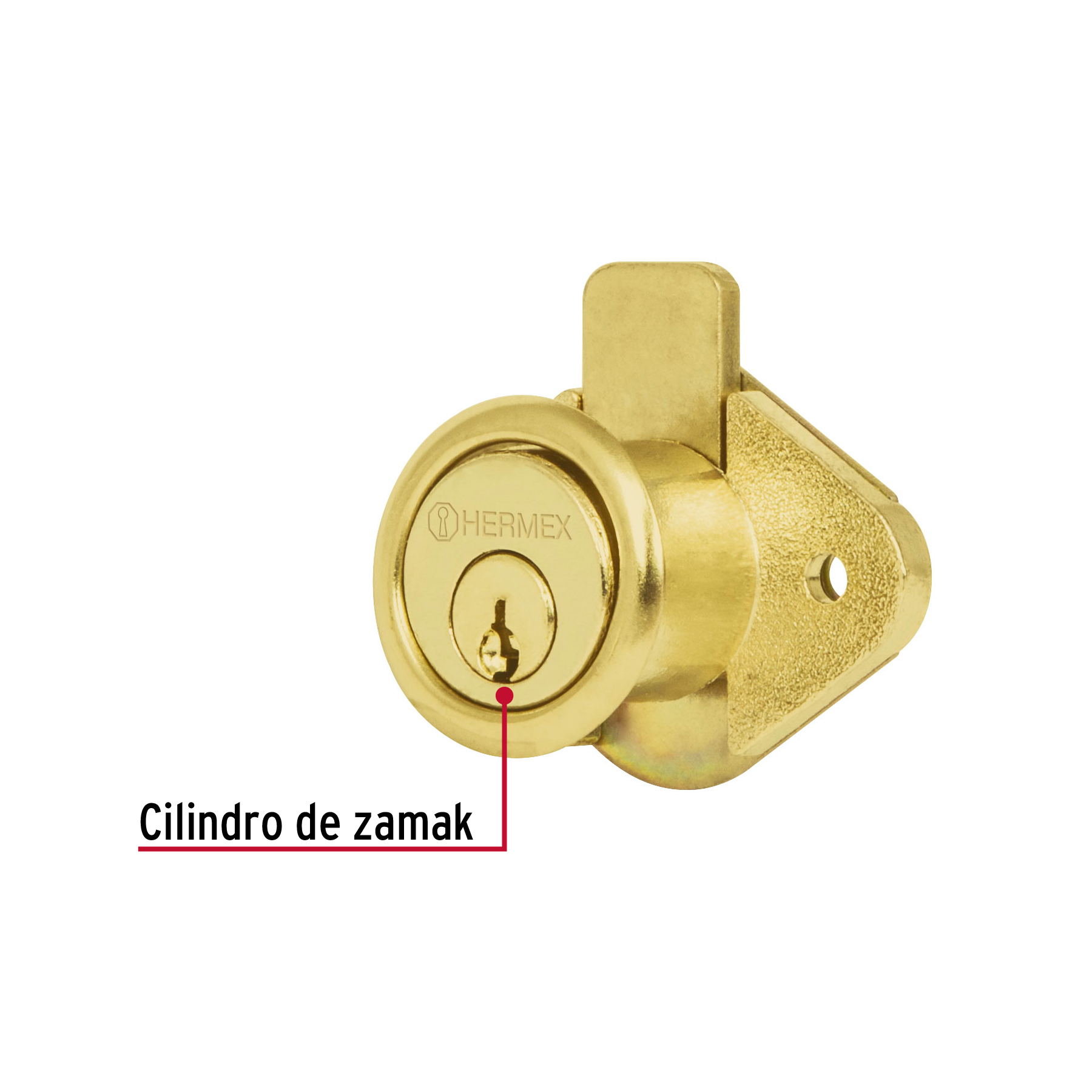 Cerradura para Mueble, Modelo 21, Latn, Hermex - Image 9