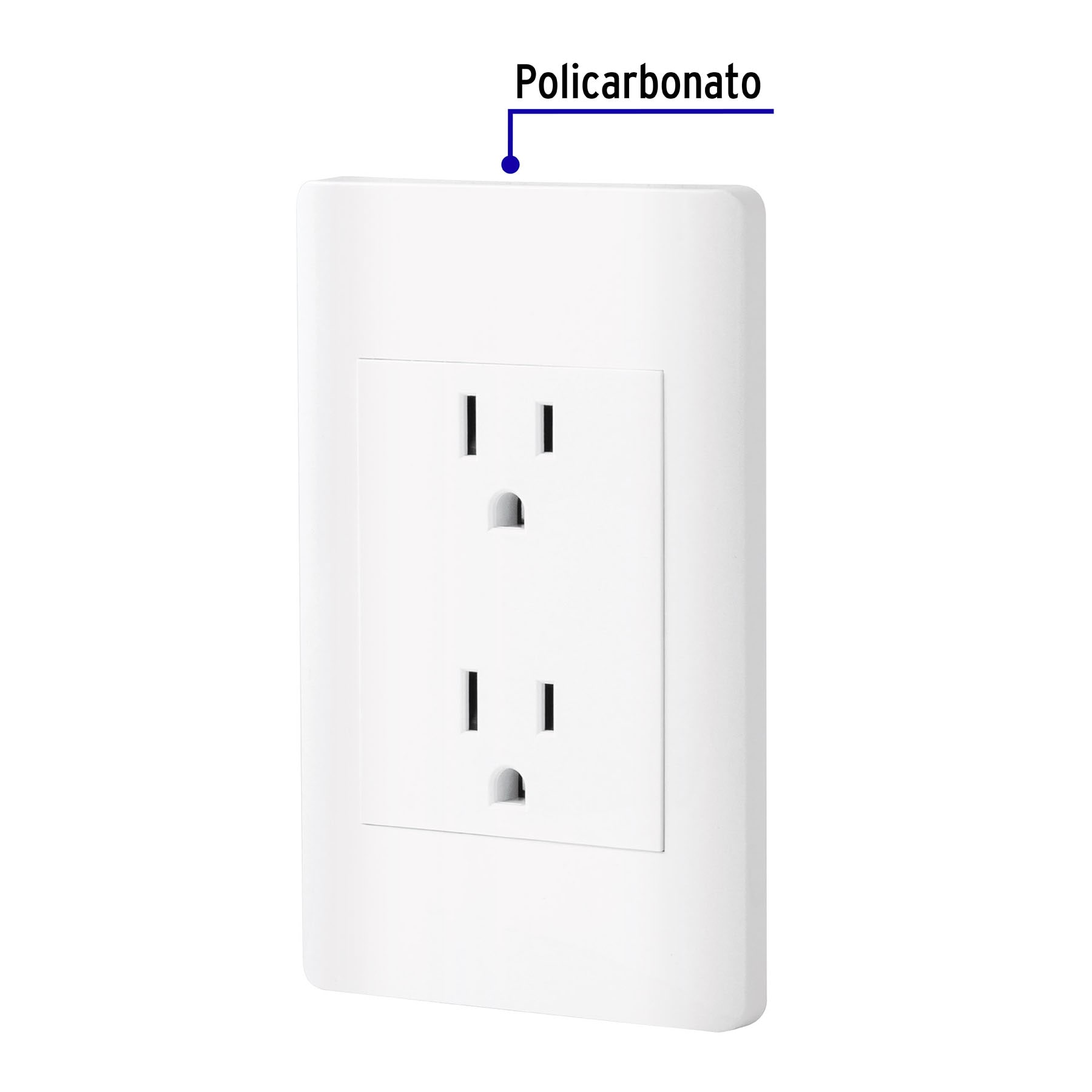 Placa Armada Blanca Contacto Dplex 3 Mdulos, Lisboa - Image 6