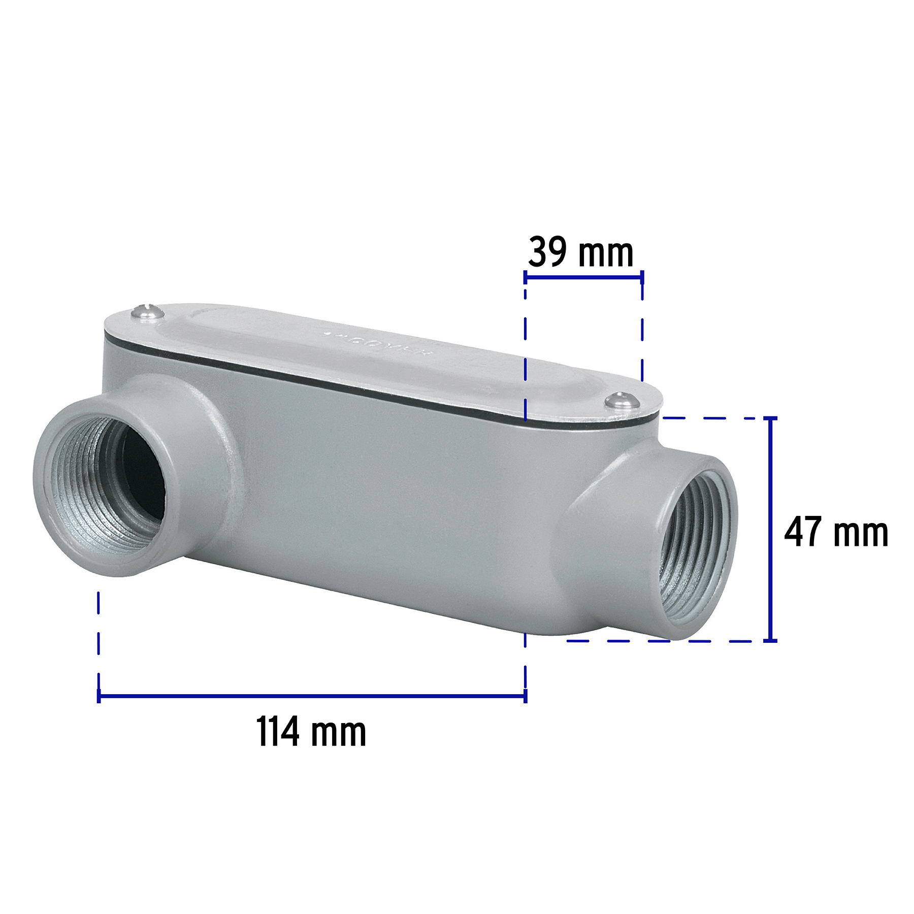 Condulet 1" Conexin Tipo Lr, Volteck - Image 4