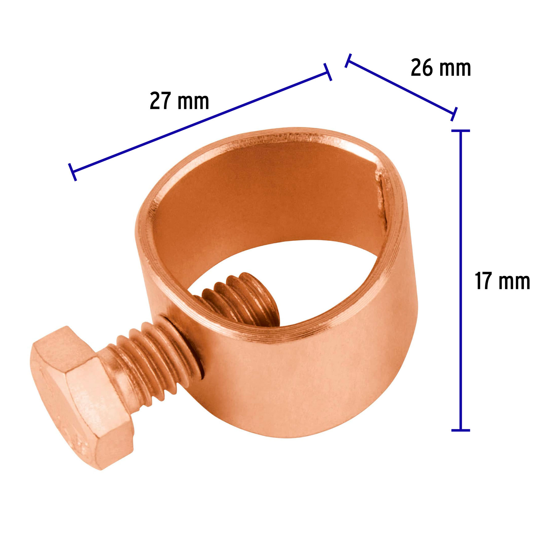 Conector para Varilla A Tierra, Volteck - Image 2