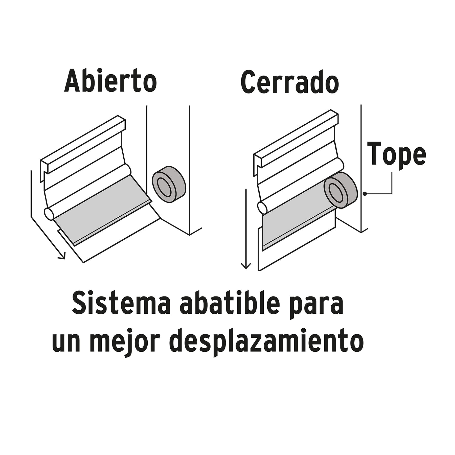 Guardapolvo Automático 100 Cm Aluminio, Hermex - Image 2
