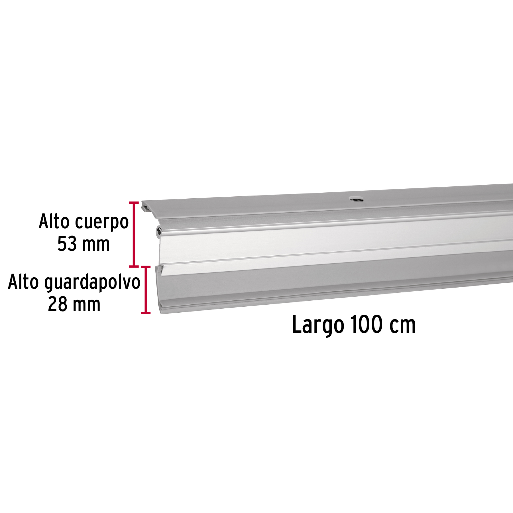Guardapolvo Automático 100 Cm Aluminio, Hermex - Image 8