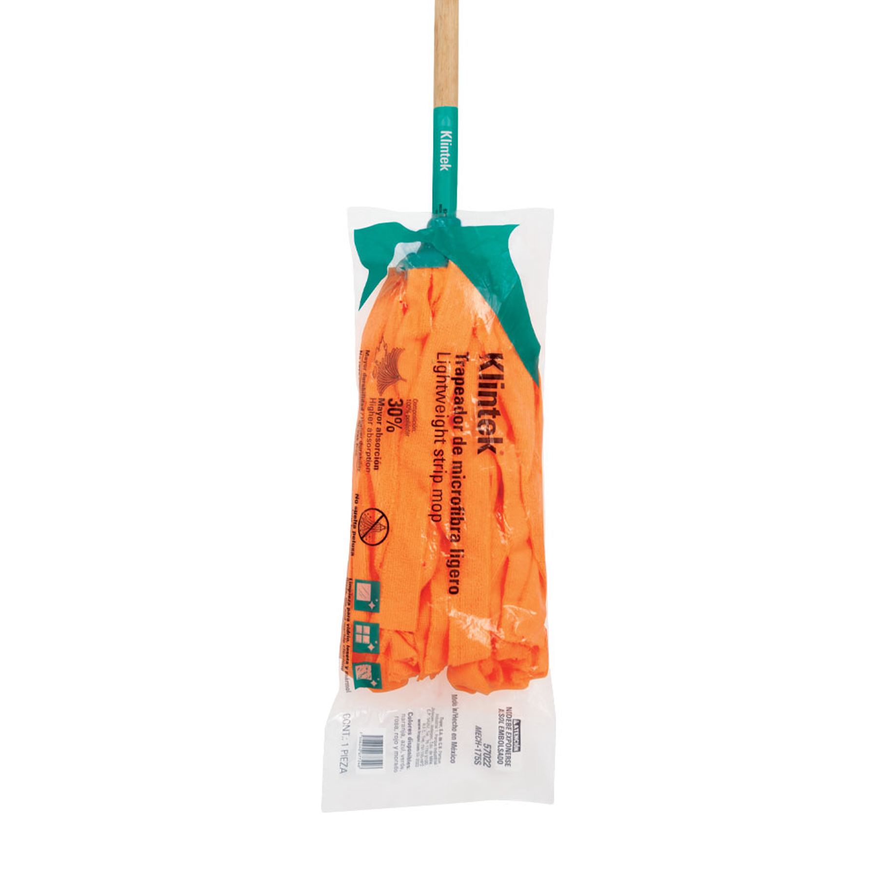 Trapeador de Microfibra Tipo Toalla, Bastn 120 Cm, Klintek - Image 3