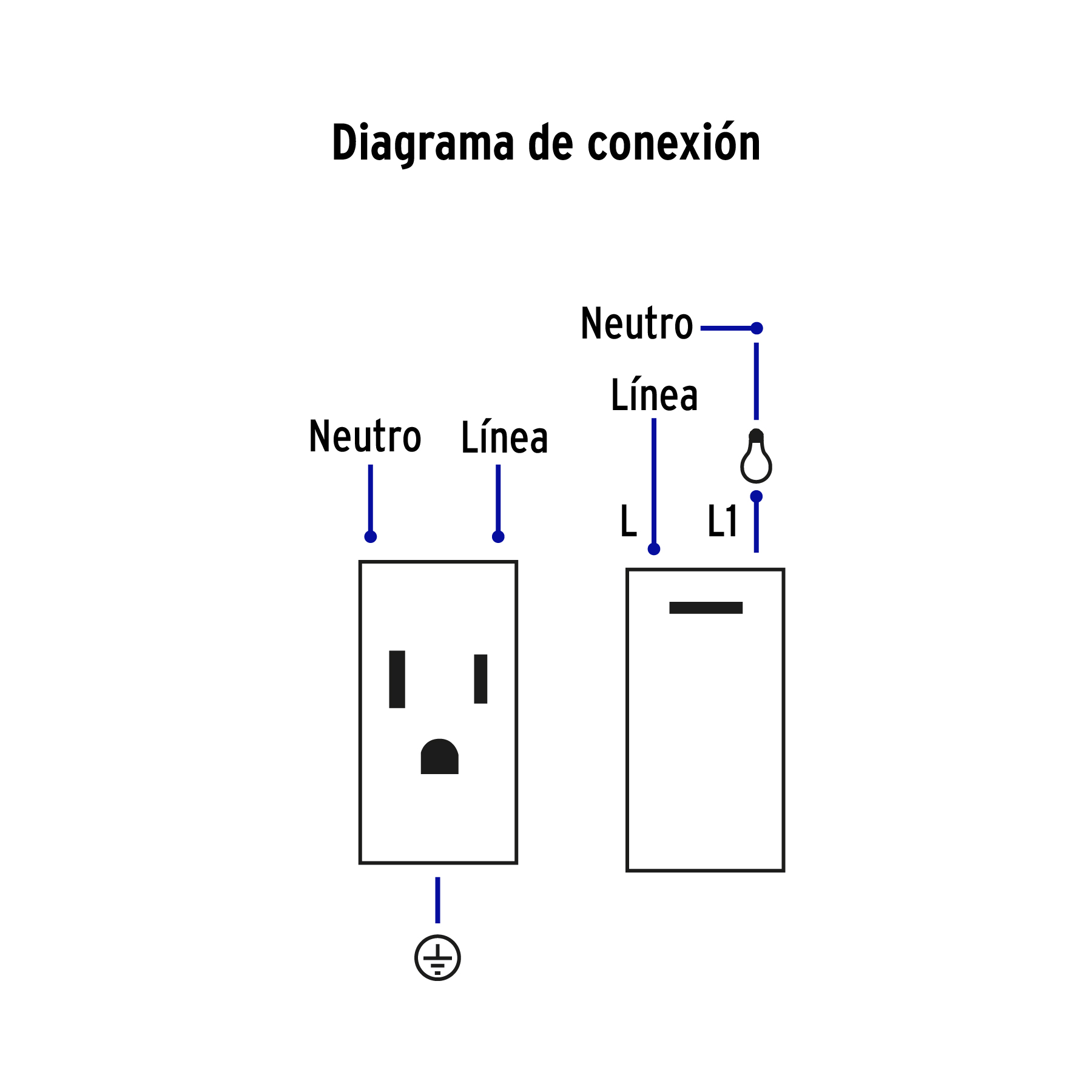 Placa Armada Negra Interruptor y Contacto 1.5 Md, Lisboa - Image 11
