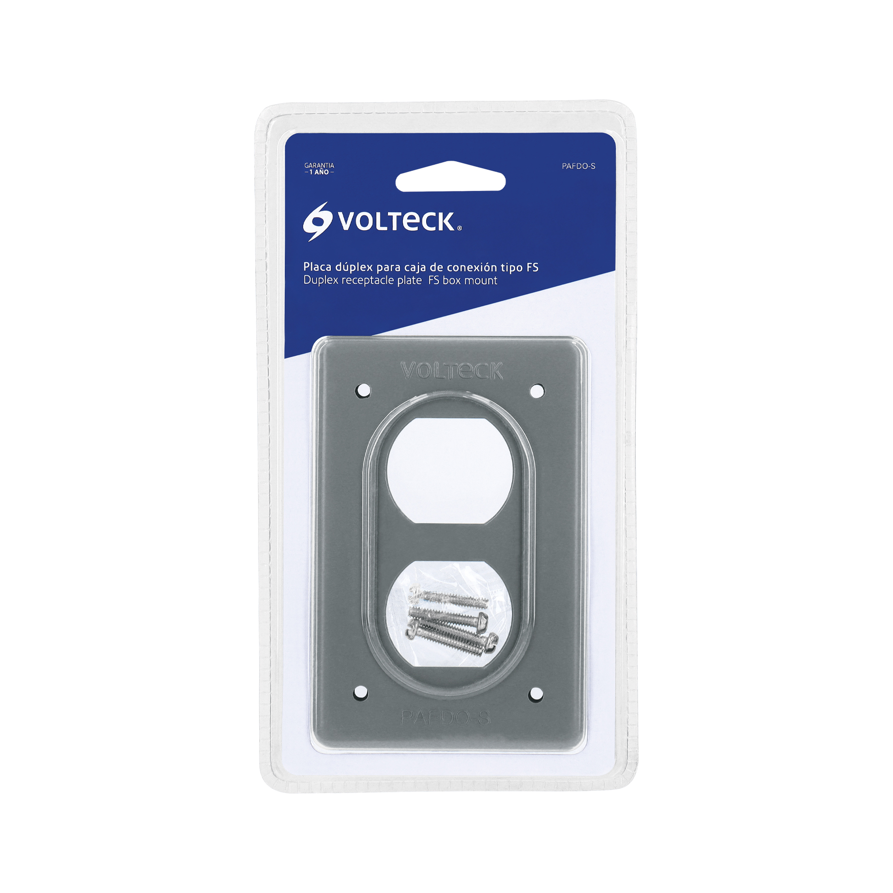 Placa Tipo Fs, Doble, de Sobreponer, Volteck - Image 5