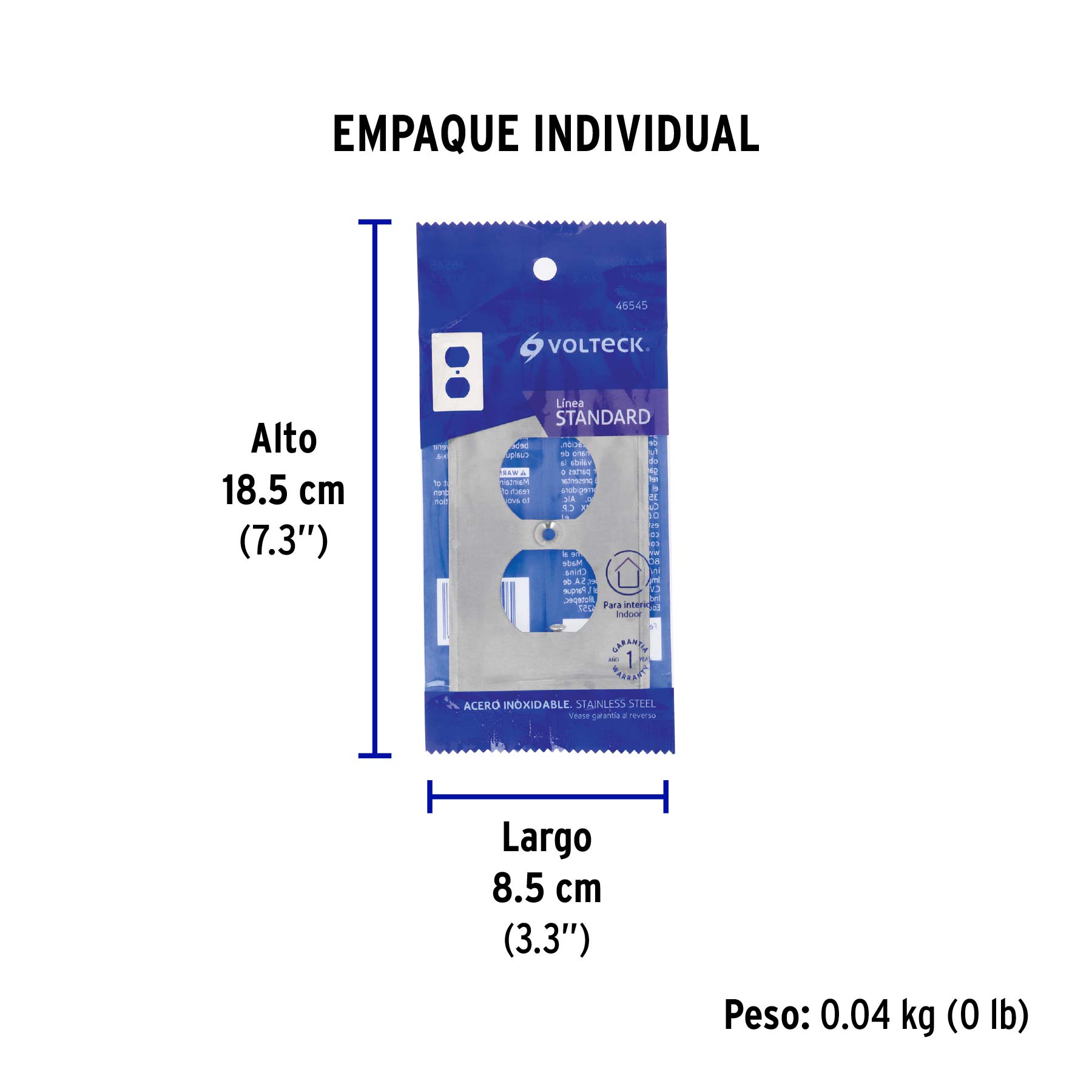 Placa de Acero Inoxidable Dplex, Lnea Standard - Image 3