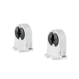 Bolsa 2 Pz Portalámparas para Tubo LED y Fluorescente, Base G5