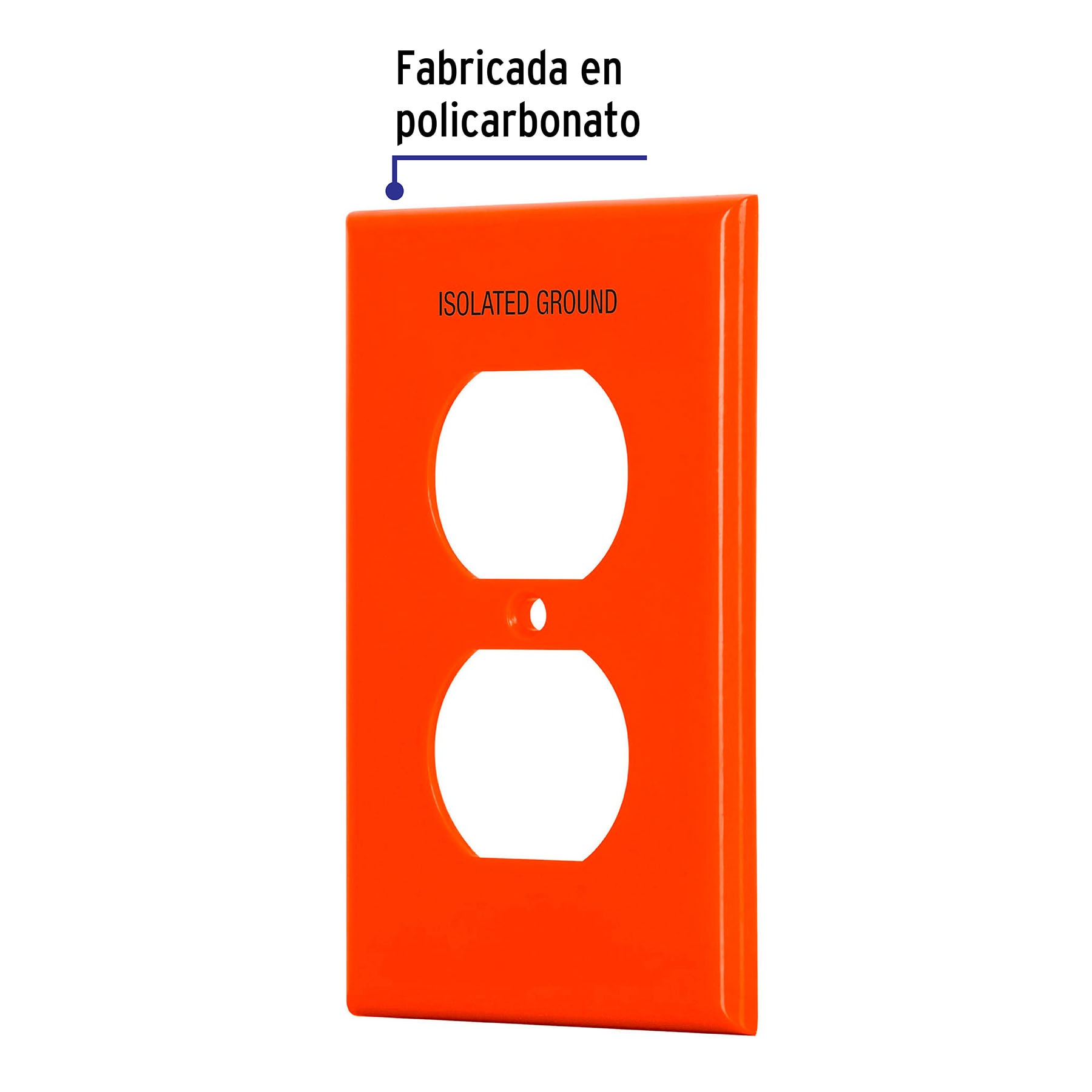 Placa para Contacto Duplex Tierra Aislada, Lnea Estndar - Image 6