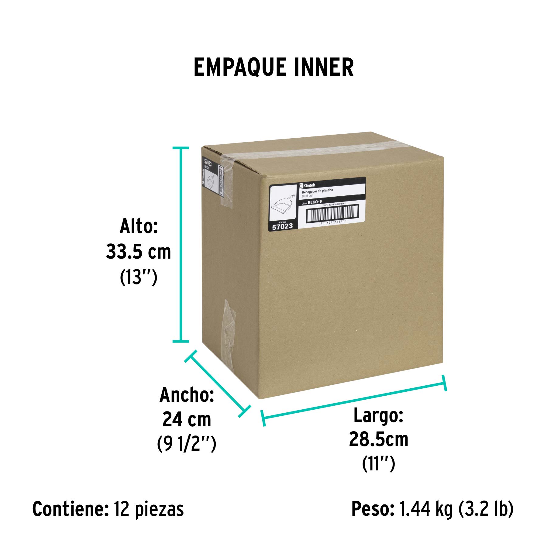 Recogedor de Plastico, Klintek - Image 2