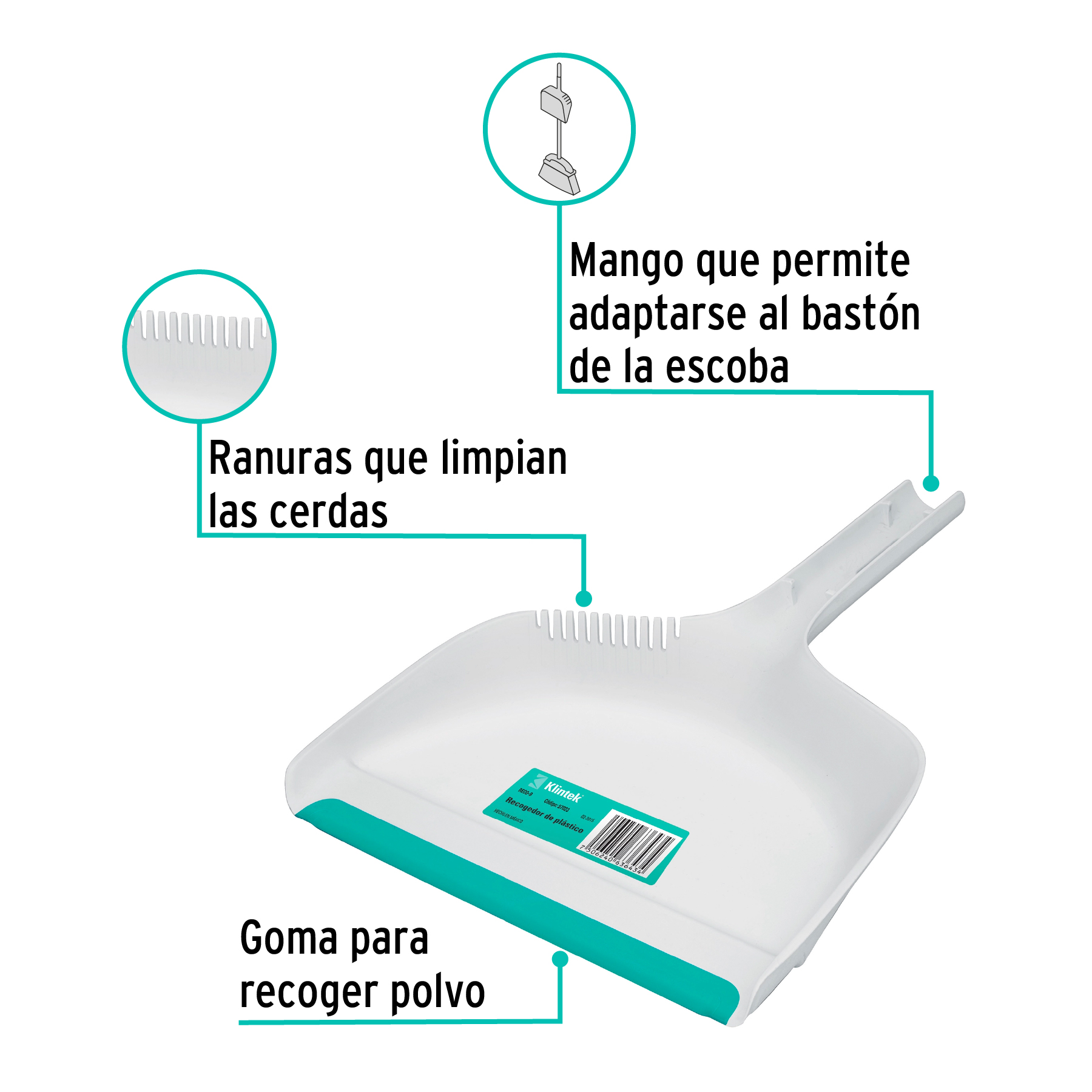 Recogedor de Plastico, Klintek - Image 3