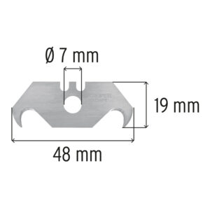 Dispensador con 10 Cuchillas para Nv-7x y Nm-6, Expert
