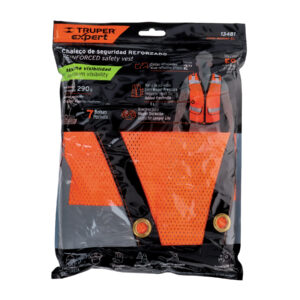 Chaleco de Seguridad de Alta Visibilidad, Naranja, Xg,expert