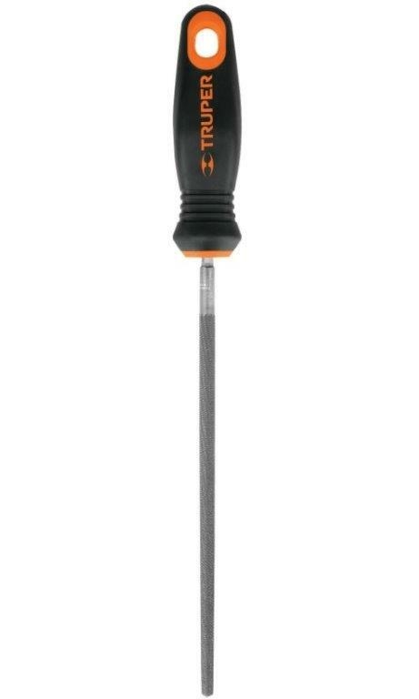 Lima Redonda Bastarda 10" con Mango Comfort Grip, Truper
