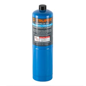 Cilindro de Gas Propano de 400g, Azul, Truper