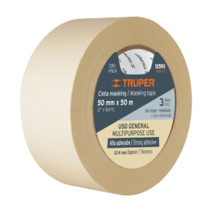 Cinta Masking Tape de 2" X 50 M, Truper