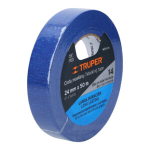 Cinta Masking Tape Azul de 3/4" X 50 M para Pintor, Truper