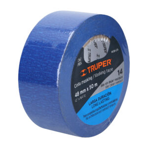 Cinta Masking Tape Azul de 2" X 50 M para Pintor, Truper