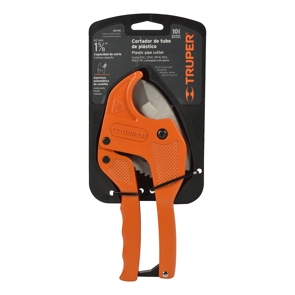 Cortador de Tubo de Plastico, Corte 1-5/8" (41 Mm), Truper